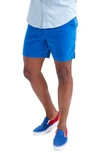Goodlife Stretch Corduroy Shorts In Lapis Blue
