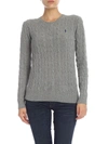 POLO RALPH LAUREN CABLE KNITTED CREWNECK JUMPER