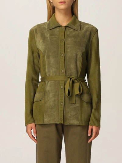 Alberta Ferretti 外套  女士 颜色 绿色 In Green