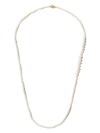 Sophie Bille Brahe 14kt Yellow Gold Peggy Pearl Mini Necklace In Gold