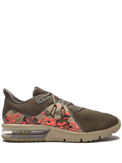 Nike Air Max Sequent 3 C Sneakers In Green