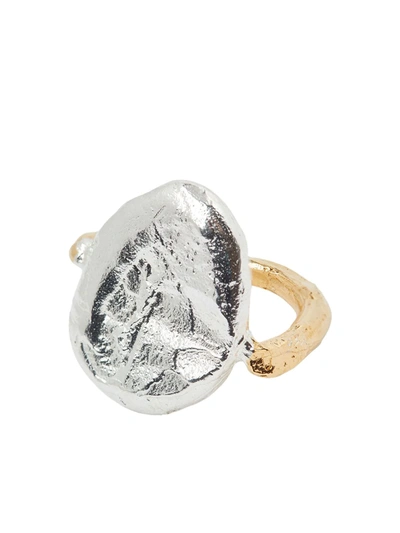 Alighieri The Symbol Unknown Two-tone Ring In Silver