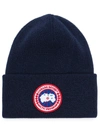 Canada Goose Arctic Toque Wool Beanie In Blue