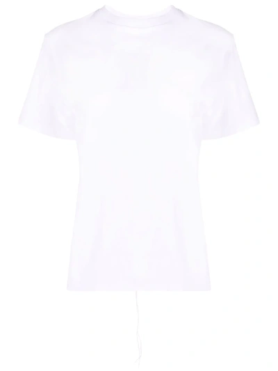 Cecilie Bahnsen Cut-out Rear-tie Top In White