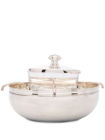 Christofle Albi Caviar Serving Set In Silver