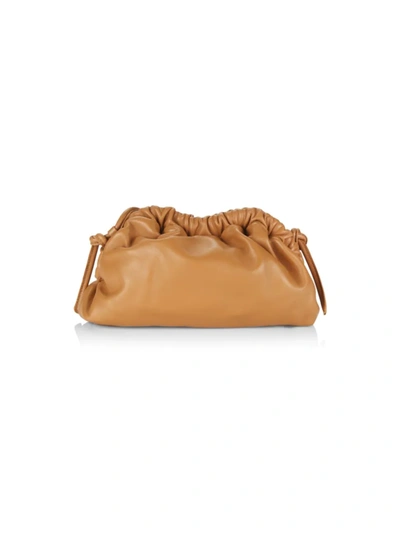 Mansur Gavriel Women's Mini Cloud Leather Clutch In Caramel