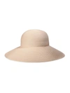 Eric Javits Hampton Squishee Packable Sun Hat In Cream