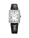 RAYMOND WEIL WOMEN'S TOCCATA STAINLESS STEEL & LEATHER STRAP WATCH,400014903472