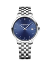 RAYMOND WEIL MEN'S TOCCATA ROUND NAVY BLUE STAINLESS STEEL BRACELET WATCH,400014903207