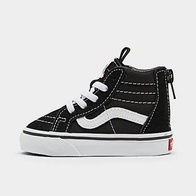 Vans Babies'  Sk8-hi Zip Black/white  Vn000xg5y28 Toddler