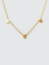 VUE BY SEK VUE BY SEK THE GOLD LAYERED DOME NECKLACE