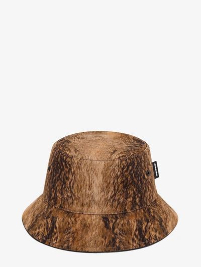 Burberry Vintage Check Reversible Bucket Hat In Beige