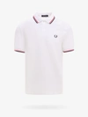 Fred Perry Polo Shirt In White