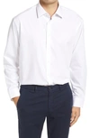 Nordstrom Tech-smart Classic Fit Stretch Dress Shirt In White