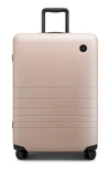 Monos 27-inch Medium Check-in Spinner Luggage In Rose Quartz