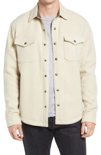 L.l.bean X Todd Snyder Wool Blend Shirt Jacket In Sailcloth