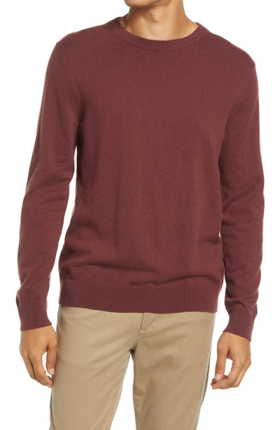 Theory Hilles Cashmere Crewneck Sweater In Andorra