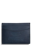 Shinola Men's Five-pocket Vachetta Leather Card Case In Navy