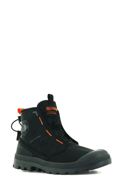 Palladium Pampa Travel Lite Mens Black Boots