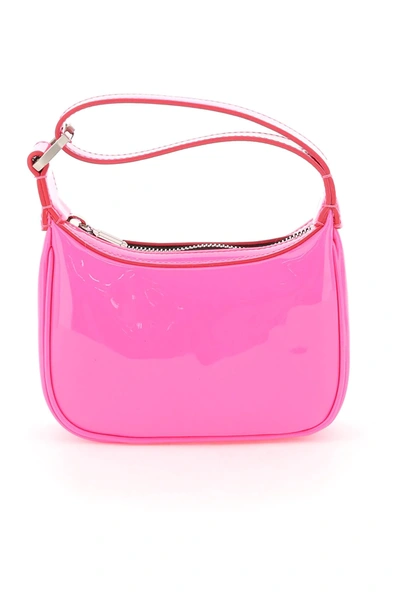Eéra Eera Moonbag Mini In Patent Leather In Pink