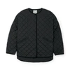 Totême Oversized Quilted Buttoned Jacket In Black