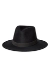 Janessa Leone Luca Core Packable Wool Fedora Hat In Multi