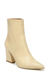 Franco Sarto Vesi Leather Bootie In Beige