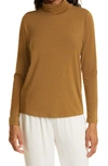 Eileen Fisher Turtleneck Top In Butternut