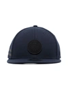 Canada Goose Cotton Baseball Hat With Logo Patch In Blau
