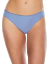 On Gossamer Cabana Cotton Blend Stretch Hip G-string In Blue Mist