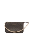 Michael Michael Kors Jet Set Shoulder Bag In 褐色