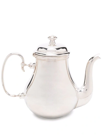 Christofle Albi Coffee Teapot In 银色