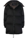 SIMONETTA RAVIZZA PADDED ZIP-UP DOWN COAT