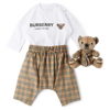 BURBERRY BABY THOMAS BEAR BODYSUIT SET