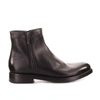 Doucal's Dark Brown Ankle Boot With Zip In Brown