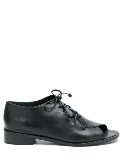 Studio Chofakian Studio 88 Leather Shoes In Black