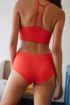 Anthropologie Danni Seamless Hipster Briefs In Red
