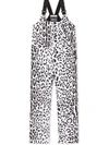Dolce & Gabbana Leopard-print Snow Trousers In Black