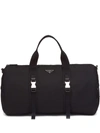 PRADA TRIANGLE-LOGO DUFFLE BAG