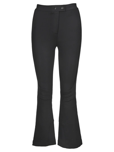Helmut Lang Flared Zip-cuff Trousers In Black