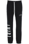 AMIRI VERTICAL LOGO CRACK INK SWEATPANTS,MJSP014 001