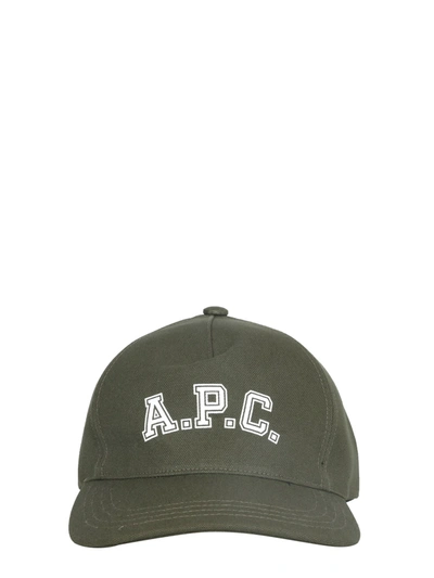 Apc College Baseball Hat Unisex In Green