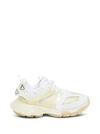 BALENCIAGA TRACK CLEAR SOLE SNEAKERS IN MIX OF MATERIALS,647741W3BM19000