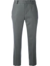 08SIRCUS 08SIRCUS CROPPED TAILORED TROUSERS - GREY,S16ALPT0611601231