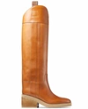 Jimmy Choo Brown Tonya 70 Knee-high Leather Boots In Brown