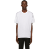 Burberry Logo Embroidery Organic Cotton T-shirt In White