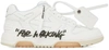 Off-white Off White Womens Out Of Office Ooo Sneakers By Off White. In White Black