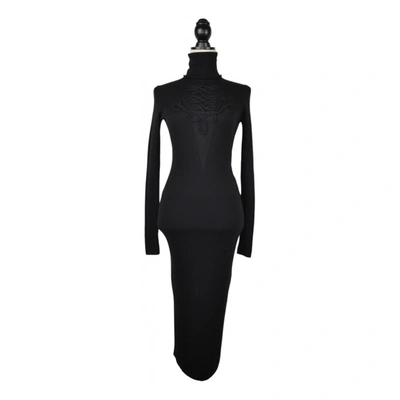 Pre-owned Diane Von Furstenberg Maxi Dress In Black