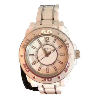 Pre-owned Breil Watch In White