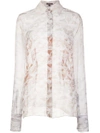 SOPHIE THEALLET SHEER MARBLE EFFECT BLOUSE,FW16TO01B11599428